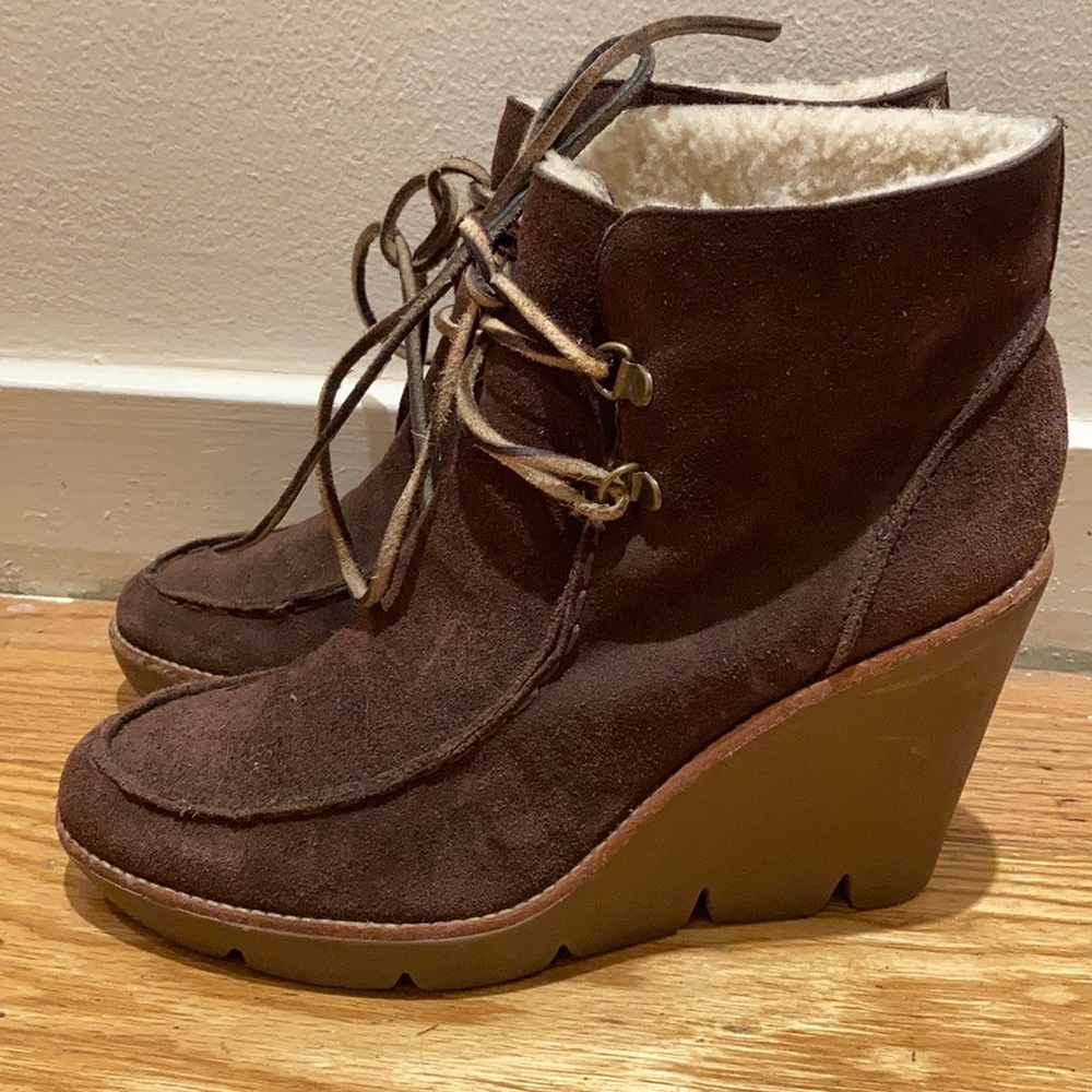 Michael Kors Rory Wedge Moccassin Bootie
